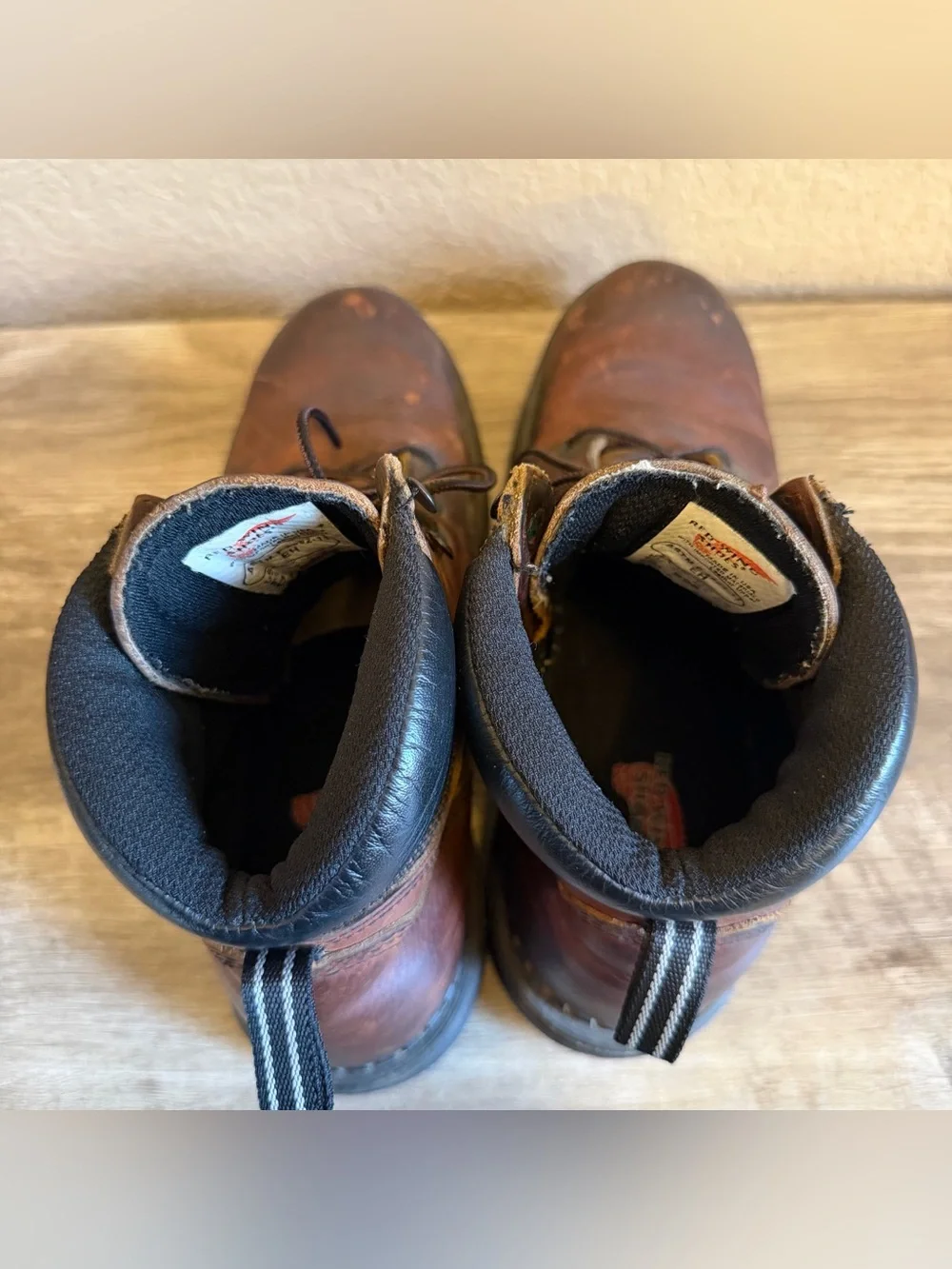 Red Wing DYNAFORCE Steel Toe Work Boots Mens 9.5 D